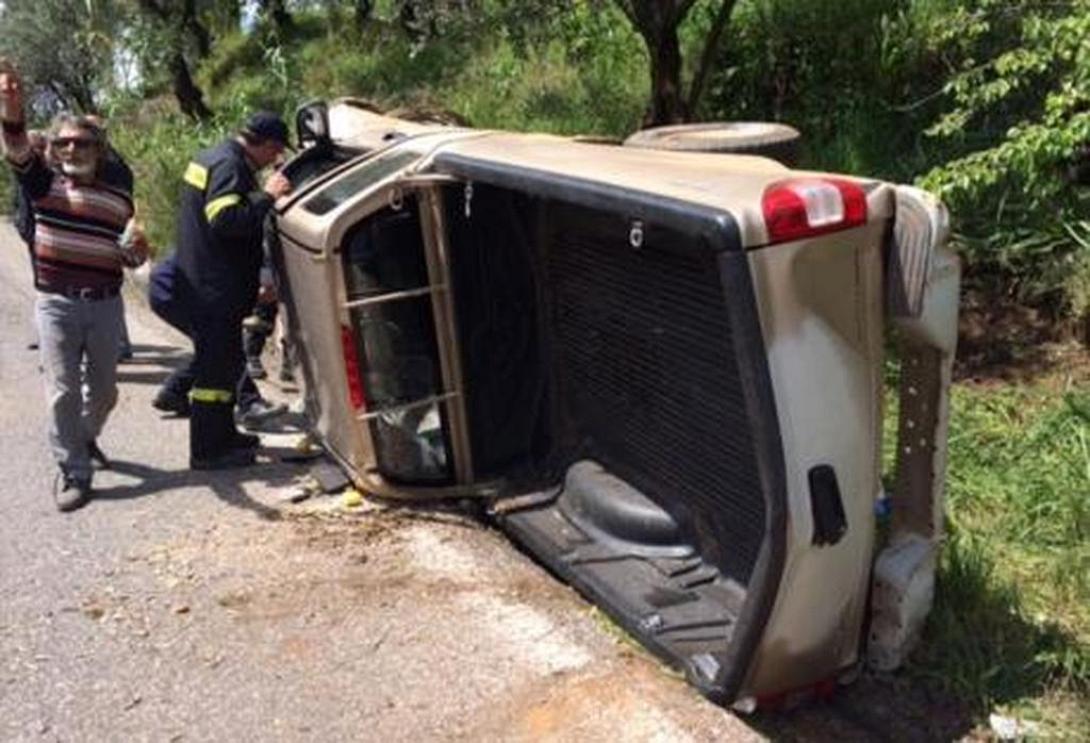 Και τρίτο τροχαίο με δύο σοβαρά τραυματίες στη Μεσαρά - Επί ποδός ΕΚΑΒ και Πυροσβεστική