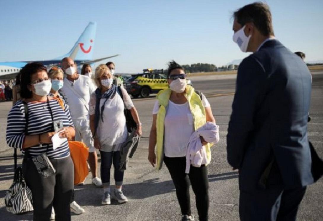 αεροδρόμιο Γερμανοί τουρίστες