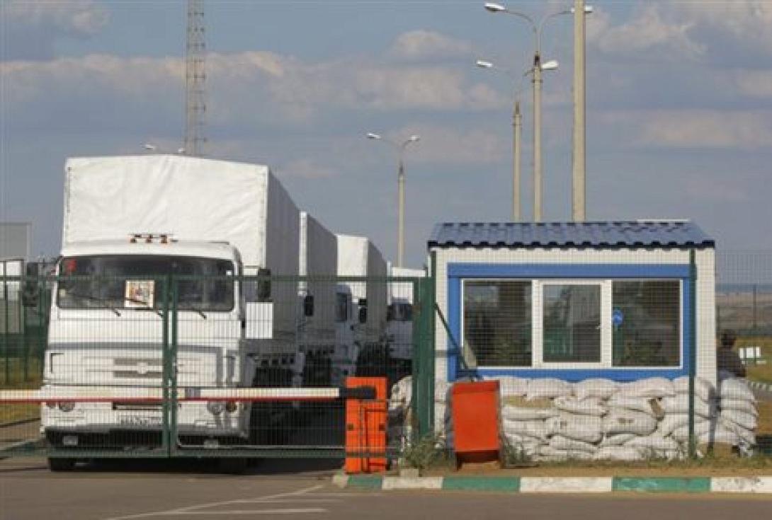 Πέρασε τα σύνορα το ρωσικό κονβόι