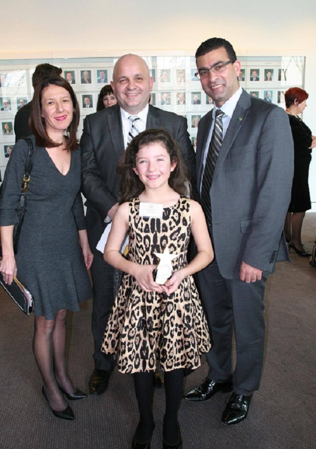 Η 9χρονη Ελληνίδα που μίλησε στο αυστραλιανό κοινοβούλιο