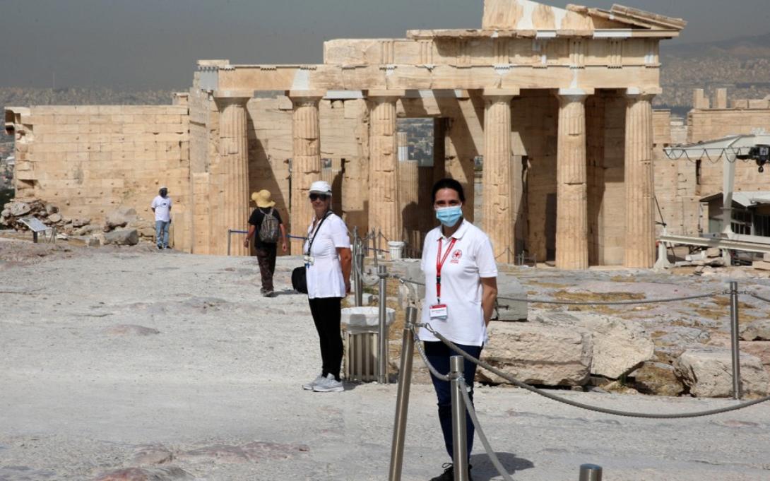 Ακρόπολη κορωνοϊός Ελλάδα