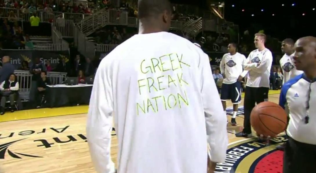 Άδικη επίθεση σε Αντετοκούνμπο (video)