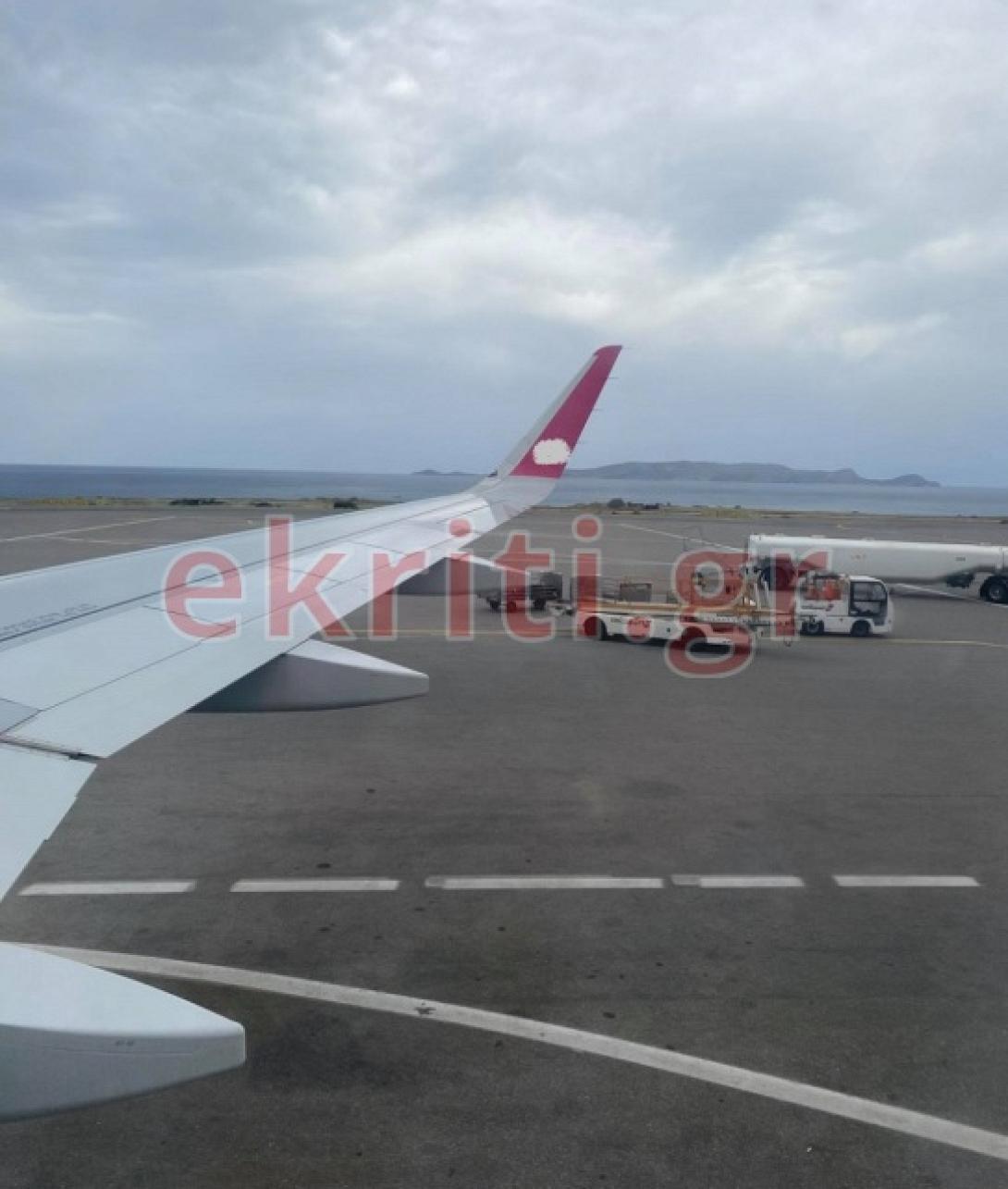 αεροπλάνο - αεροδρόμιο Ηρακλείου