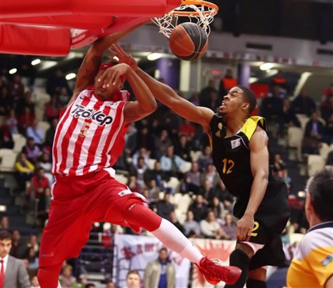 Α1 ΜΠΑΣΚΕΤ:Δύσκολη νίκη του Ολυμπιακού 