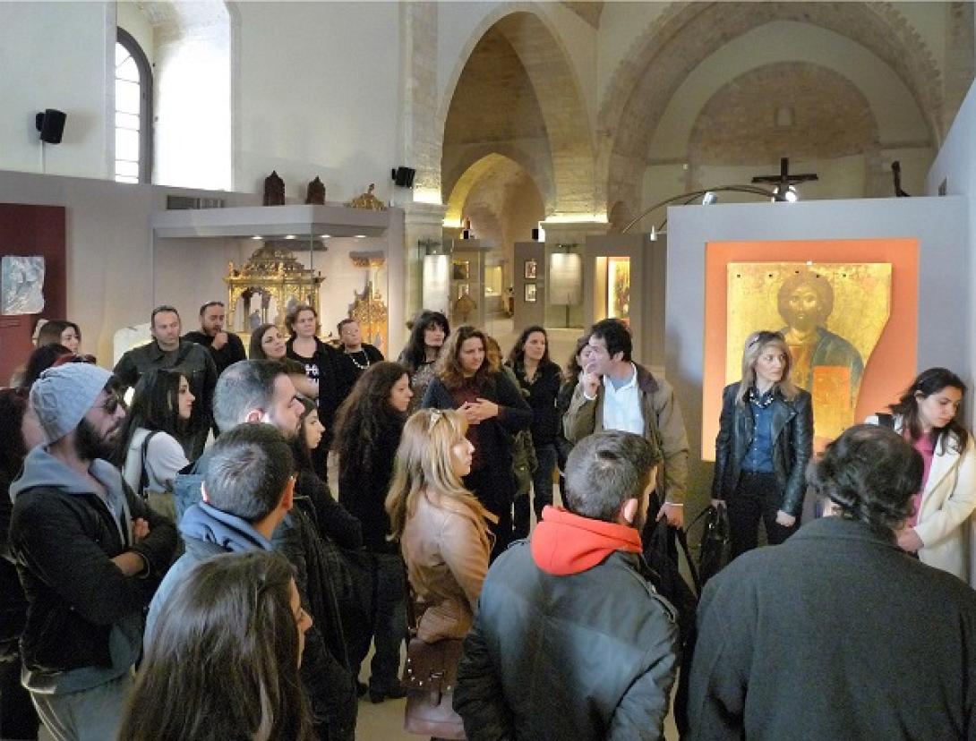 Το ΙΕΚ Φυλάκων Μουσείων περιηγήθηκε στην Αγία Αικατερίνη Σιναϊτών