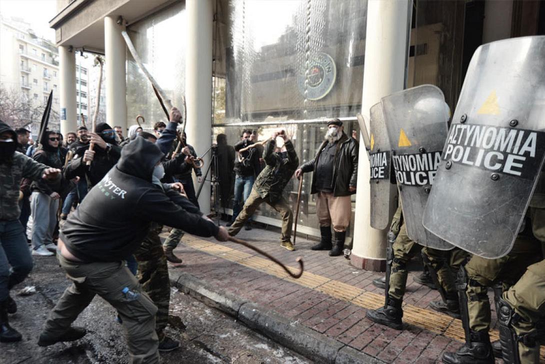 αγρότες αθήνα 2017