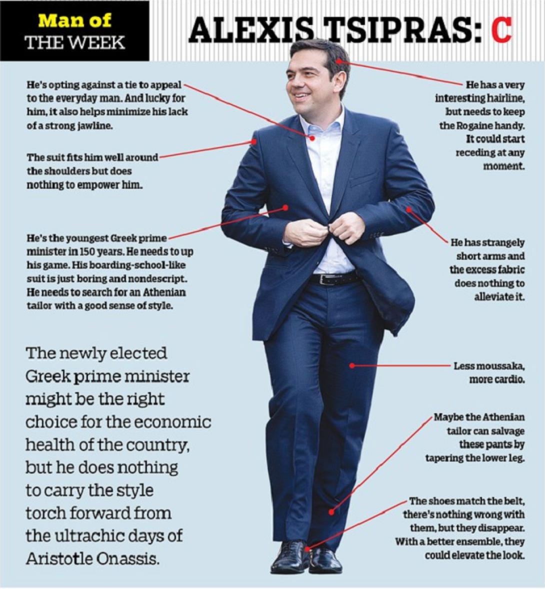 Μετά την Περιστέρα, οι στυλίστες παρέλαβαν και τον Αλέξη