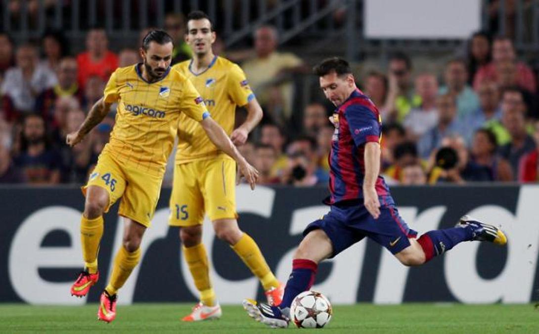 Champions League: Η Μπαρτσελόνα δύσκολα ,1-0 τον ΑΠΟΕΛ
