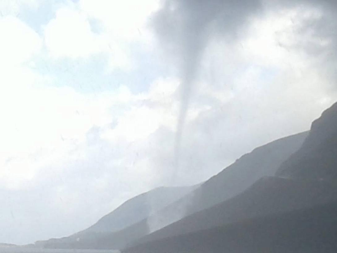 Ως κι ανεμοστρόβιλο είχαν την Κυριακή τα Σφακιά !!