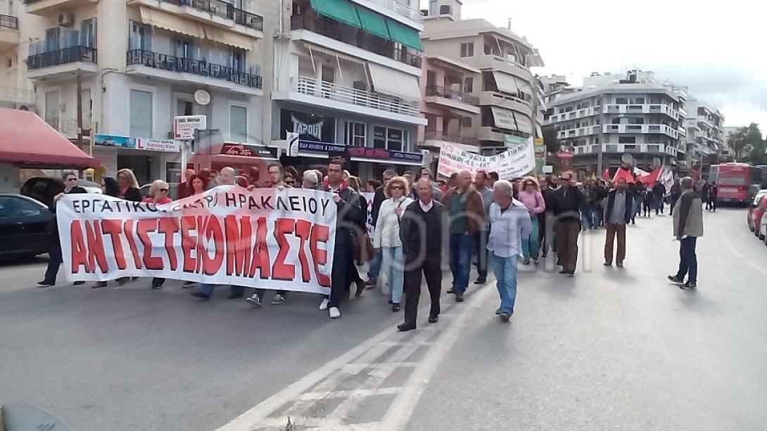 απεργία ηράκλειο
