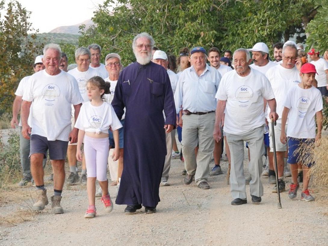 Μηνύματα και συμμετοχές  από 6 έως 96 χρονών στον Αρκάδειο Δρόμο