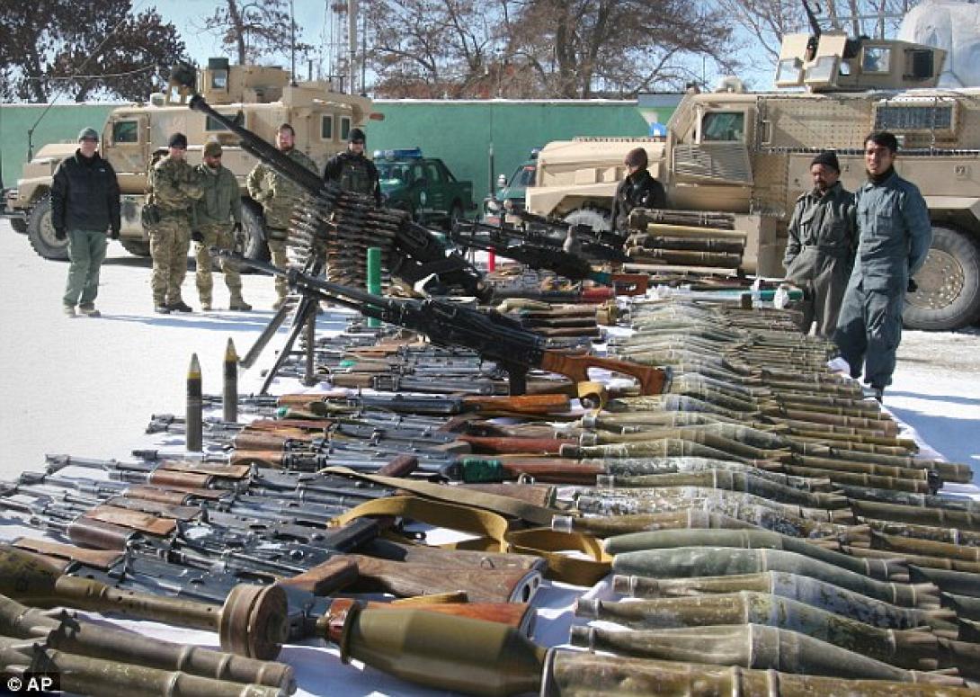 ΗΠΑ: Χιλιάδες όπλα ενδέχεται να κατέληξαν στα χέρια των Ταλιμπάν