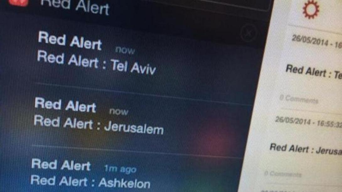 Οι ισραηλινοί ενημερώνουν μέσω διαδικτύου πότε εκτοξεύονται ρουκέτες από τη Χαμάς