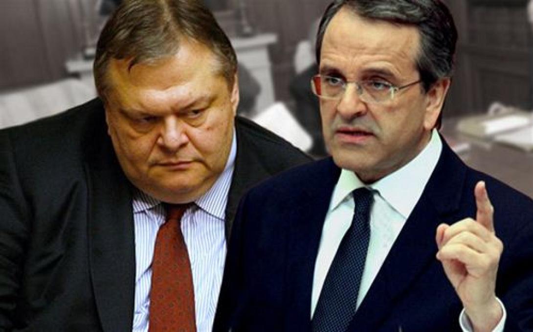Εφ' όλης της ύλης η συνάντηση Σαμαρά - Βενιζέλου