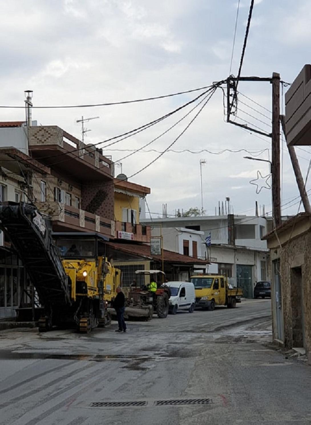 ασφαλτοστρώσεις αγία βαρβάρα