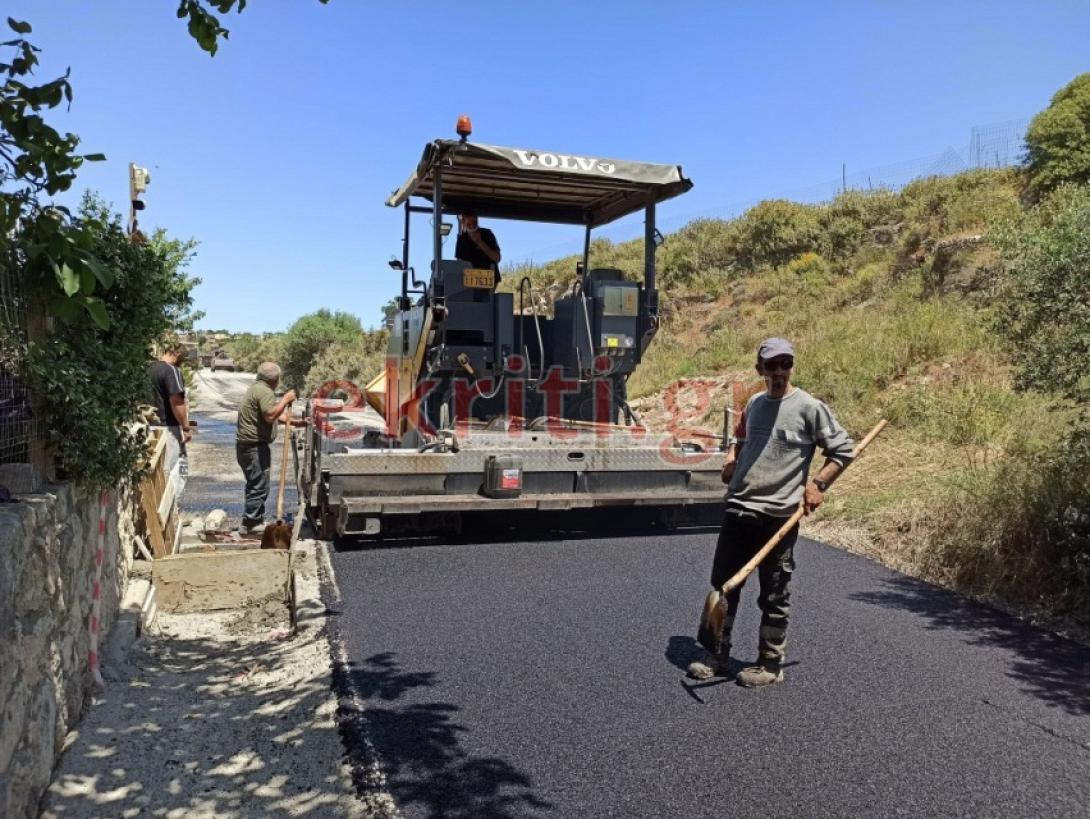 ασφαλτόστρωση δήμος αρχανών αστερουσίων