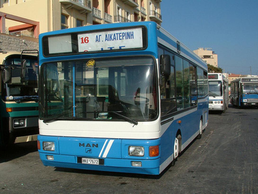 Οι &quot;Έξυπνες στάσεις&quot; στο Ηράκλειο γίνονται ... εξυπνότερες με νέο σύστημα τηλεματικής