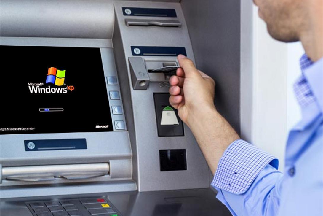 Ο θάνατος των Windows XP, επηρεάζει την ασφάλεια των ATM.