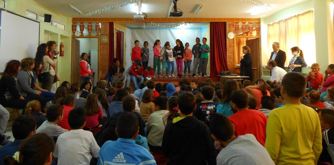 Εορτασμός της Παγκόσμιας μέρας των Ρόμα στο 4ο Δημοτικό Αλικαρνασσού