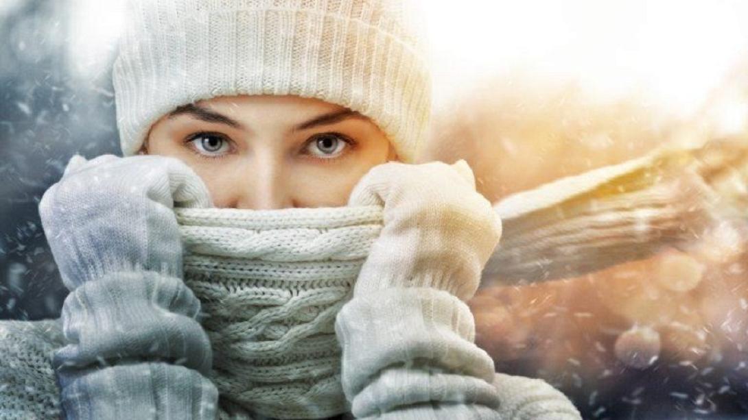 γυναίκα χειμώνας κρύο 