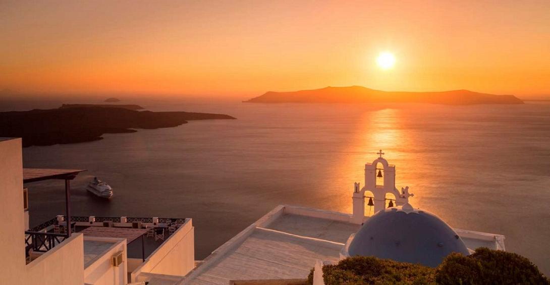 Σαντορίνη ηλιοβασίλεμα