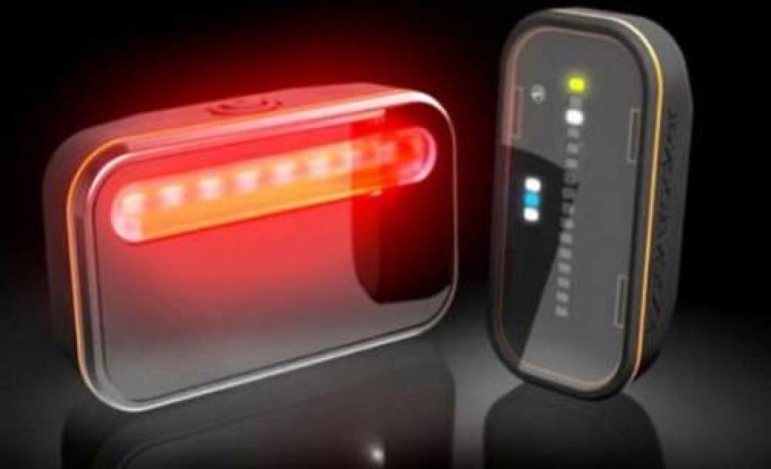 Συσκευή που ειδοποιεί τον ποδηλάτη τι συμβαίνει πίσω του