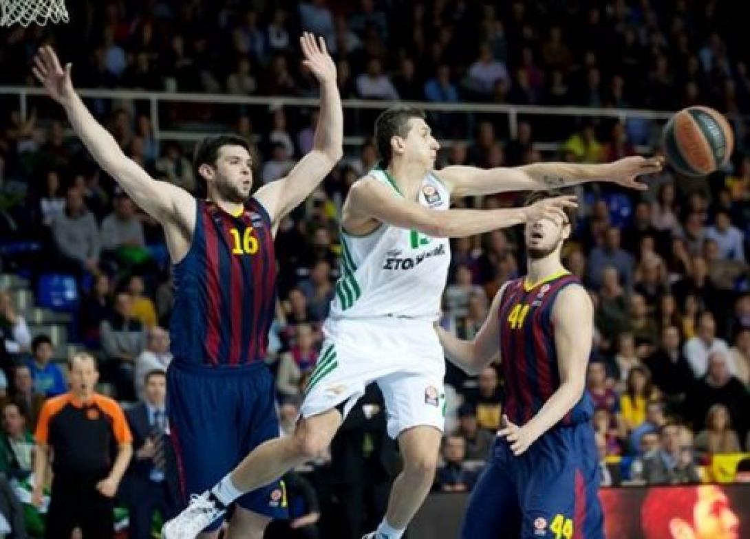 Ευρωλίγκα: Ήττα του ΠΑΟ στη Βαρκελώνη 