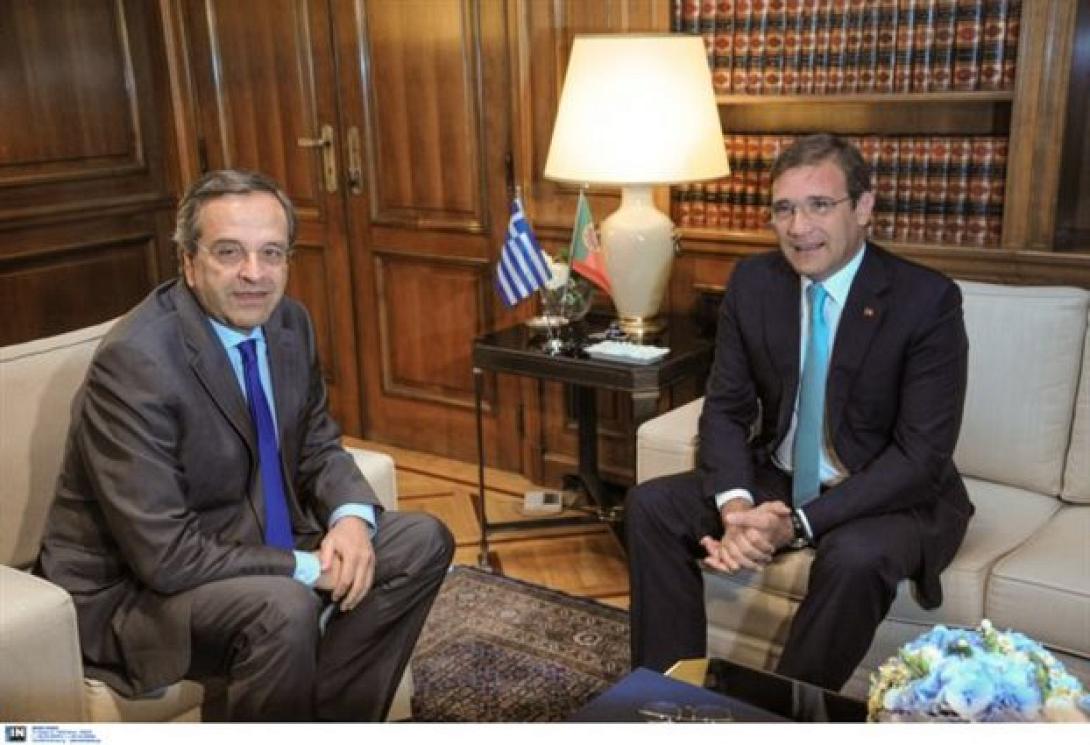 Με τον πορτογάλο ομόλογό του συναντήθηκε ο Αντώνης Σαμαράς