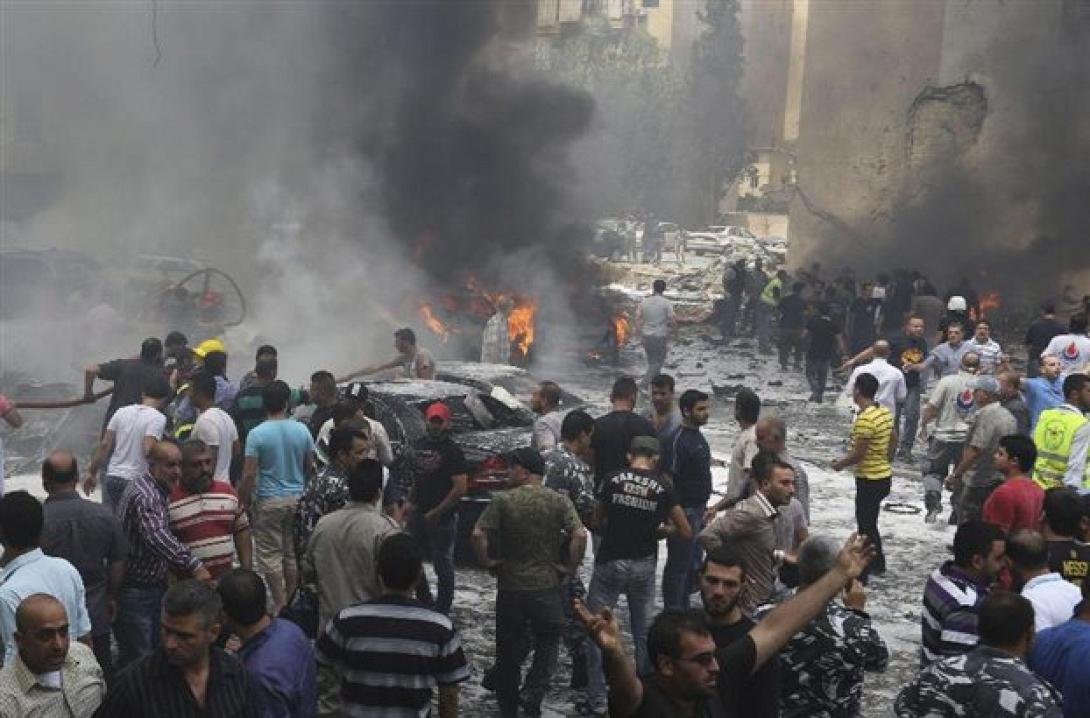 Μακελειό από έκρηξη σε προάστιο της Βηρυτού