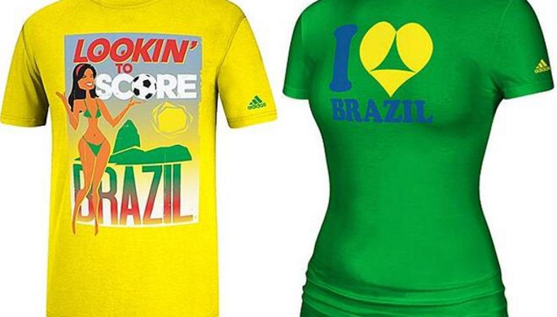Σάλος με τα πονηρά μπλουζάκια του Μουντιάλ της Βραζιλίας 
