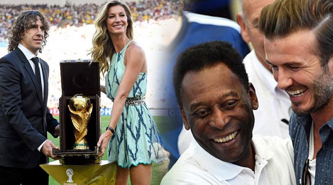 Οι celebrities που πήγαν στον τελικό του Μουντιάλ (φωτορεπορτάζ)