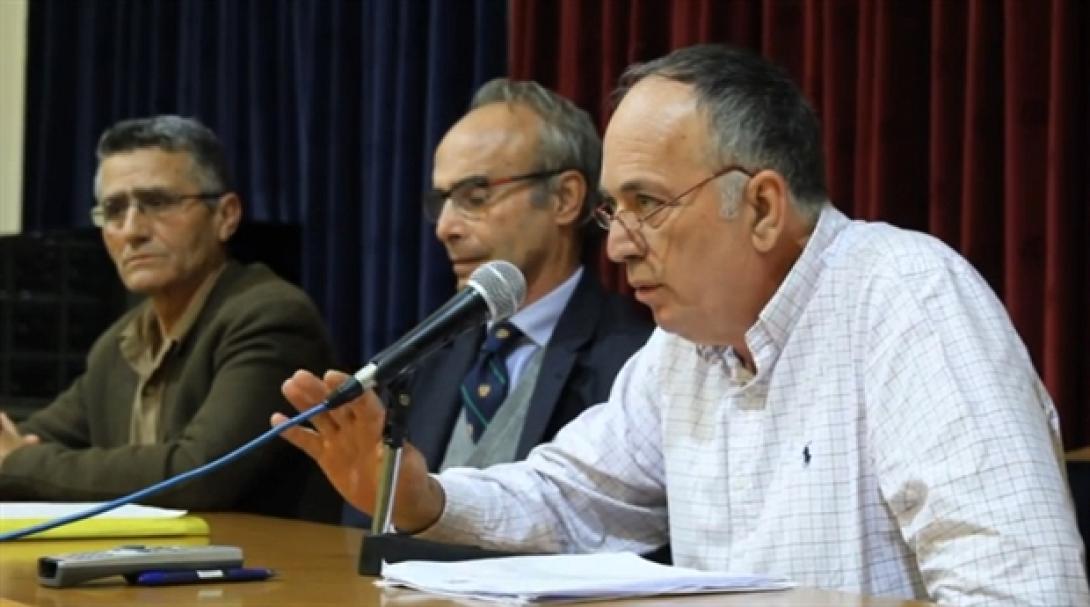 Ο υπ.Δήμαρχος Χερσονήσου Απ.Λουλουδάκης στην Επισκοπή για το πρόγραμμα