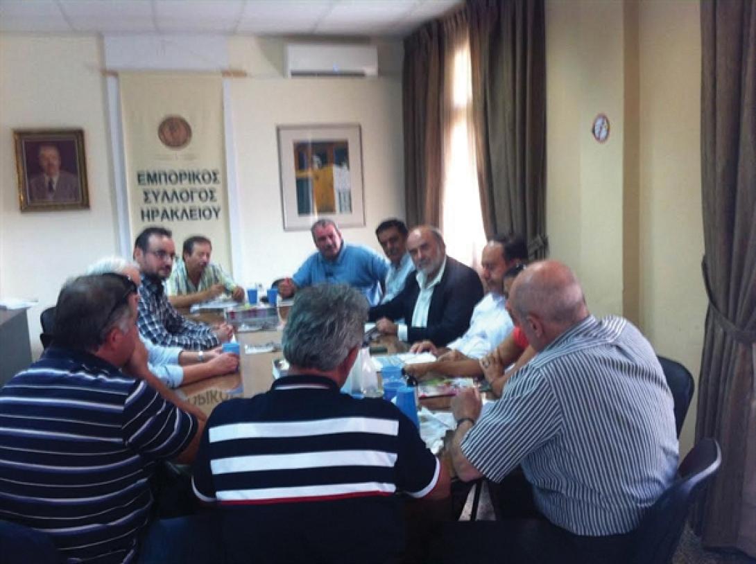 Συνάντηση εμπόρων με στελέχη του ΣΥΡΙΖΑ για τα προβλήματα του κλάδου