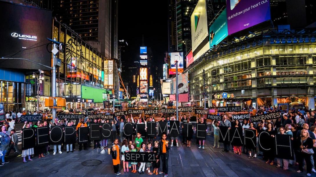 «Η μεγαλύτερη πορεία για το κλίμα στην Ιστορία» αύριο στη Νέα Υόρκη