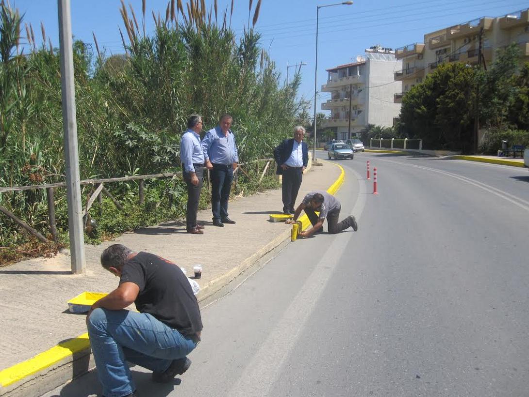 διαγραμμίσεις αμμουδάρα