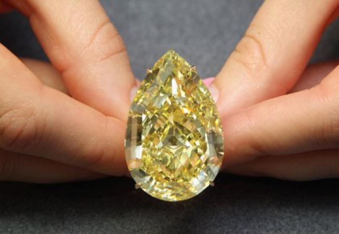 Κίτρινο διαμάντι σε τιμή ευκαιρίας... 11,9 εκατ. ευρώ!