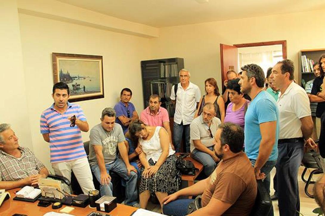 Διαμαρτυρήθηκαν για τα κενά στα σχολεία του Ηρακλείου (φωτορεπορτάζ)