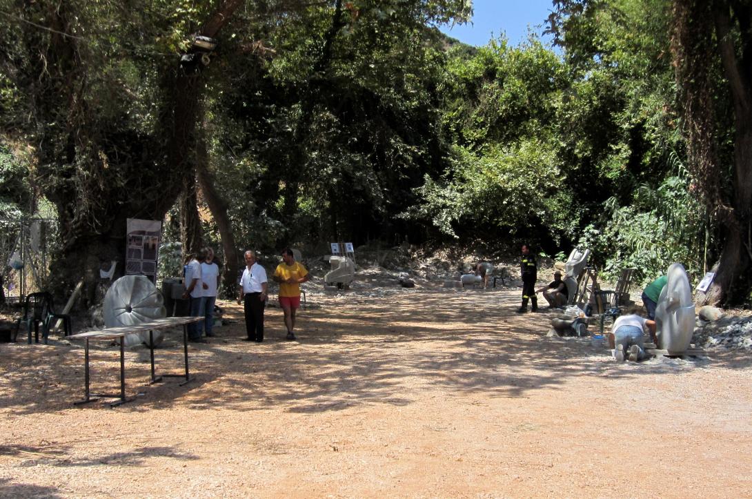 Γλύπτες από όλο τον κόσμο στο Συμπόσιο Γλυπτικής στο Φόδελε