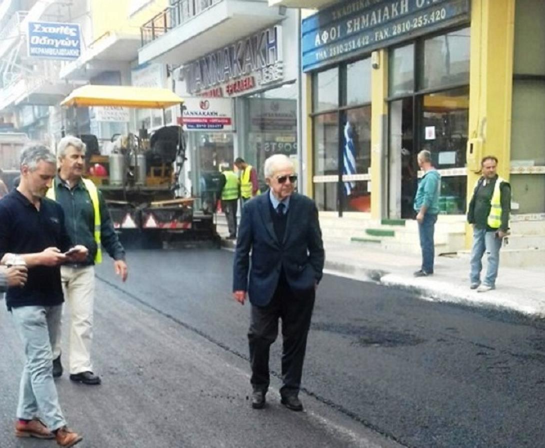 Ο Βασίλης Λαμπρινός στα υπό εξέλιξη έργα