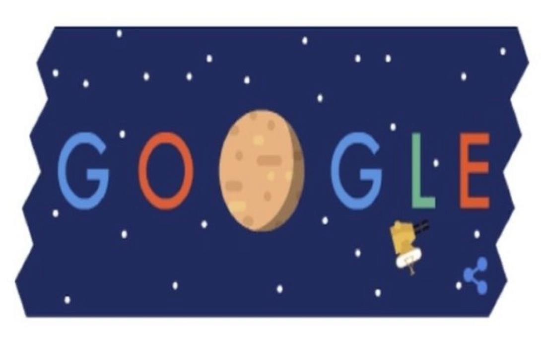 doodle πλανητης πλουτωνας