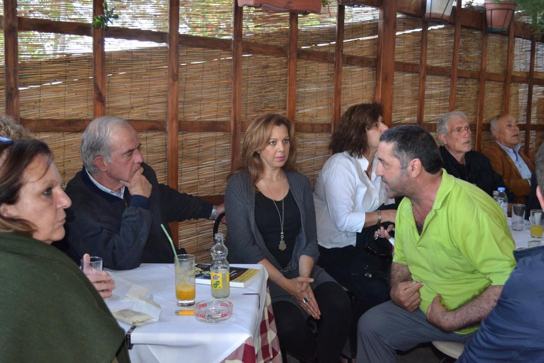 Στους οικισμούς της Κνωσσού ο Βασίλης Λαμπρινός