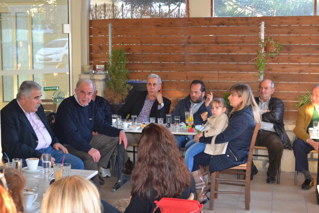 Στον &#039;Αγιο Ιωάννη βρέθηκε χθες ο Βασίλης Λαμπρινός