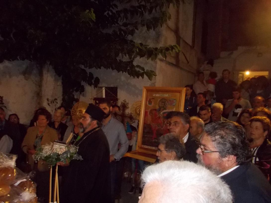 Με κατάνυξη η εορτή του Αγίου Ευσταθίου στο Αμαριανό Πεδιάδος (φωτογραφίες)