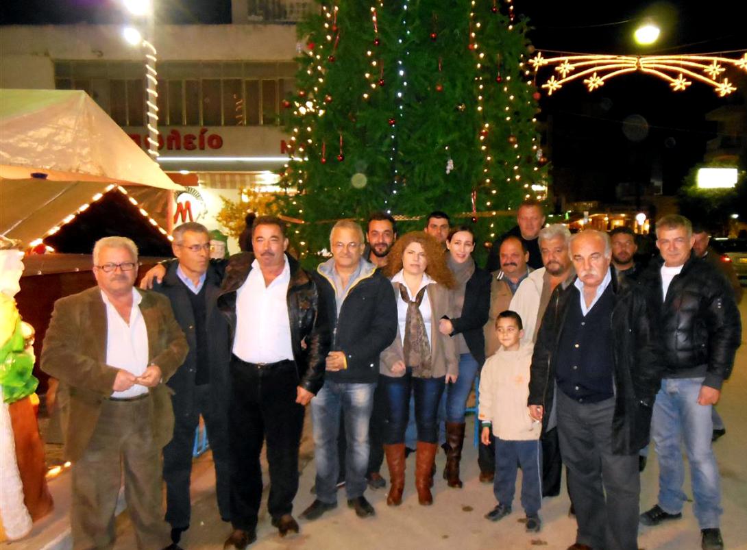 &quot;Άρωμα&quot; Χριστουγέννων στο δήμο Φαιστού