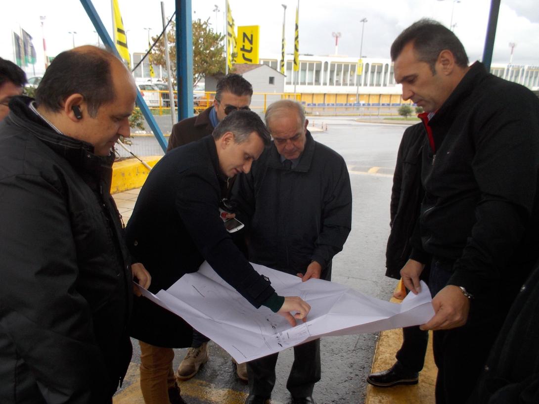 Επίσκεψη Β. Λαμπρινού στις εγκαταστάσεις της ΔΕΠΑΝΑΛ Α.Ε.