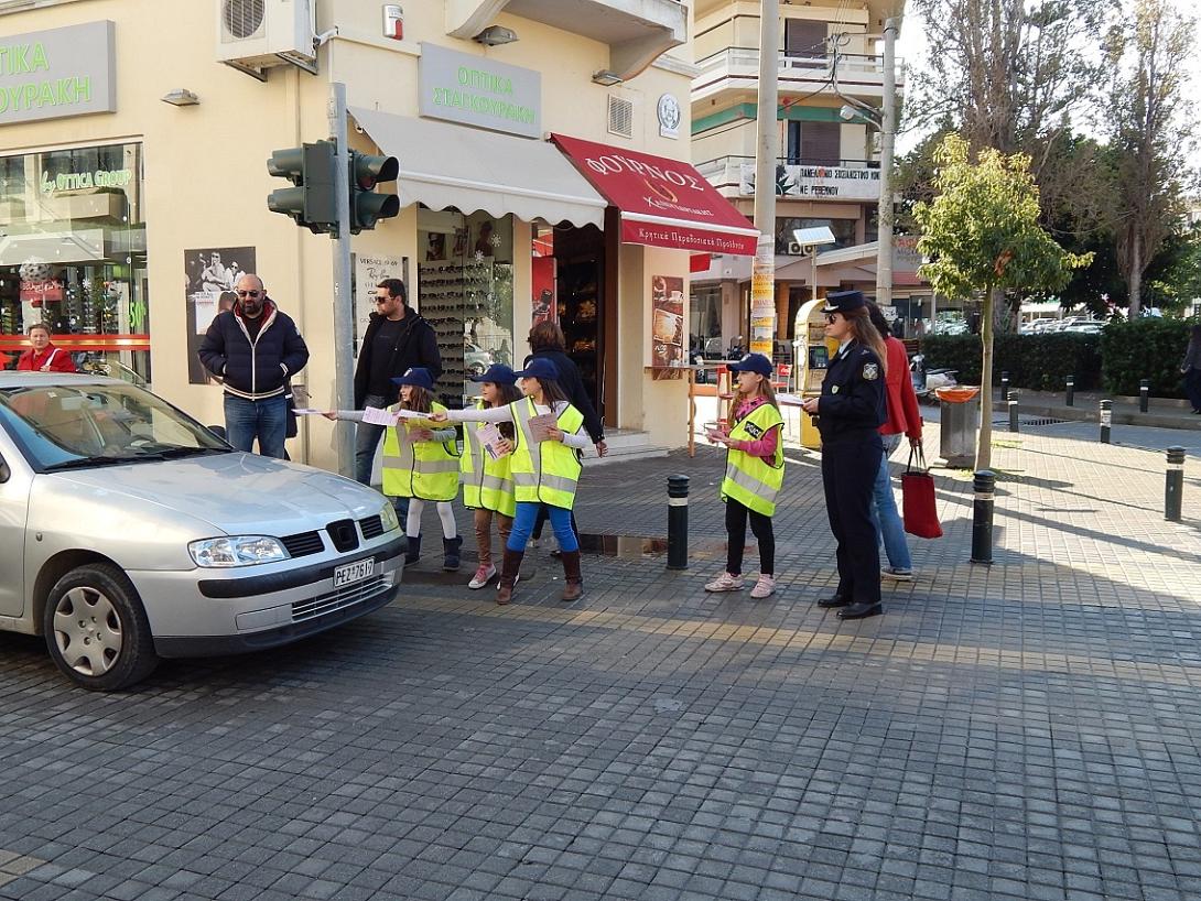 Επιτυχής η κοινωνική εκδήλωση – δράση της Αστυνομικής Διεύθυνσης Ρεθύμνου σε θέματα Τροχαίας