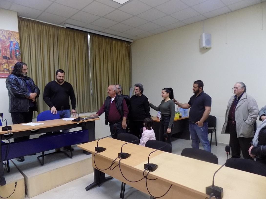 ορκωμοσία μελών