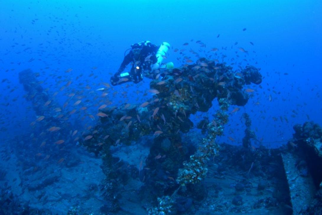 Δύτης βούτηξε και... βρήκε πυρομαχικά στα Χανιά