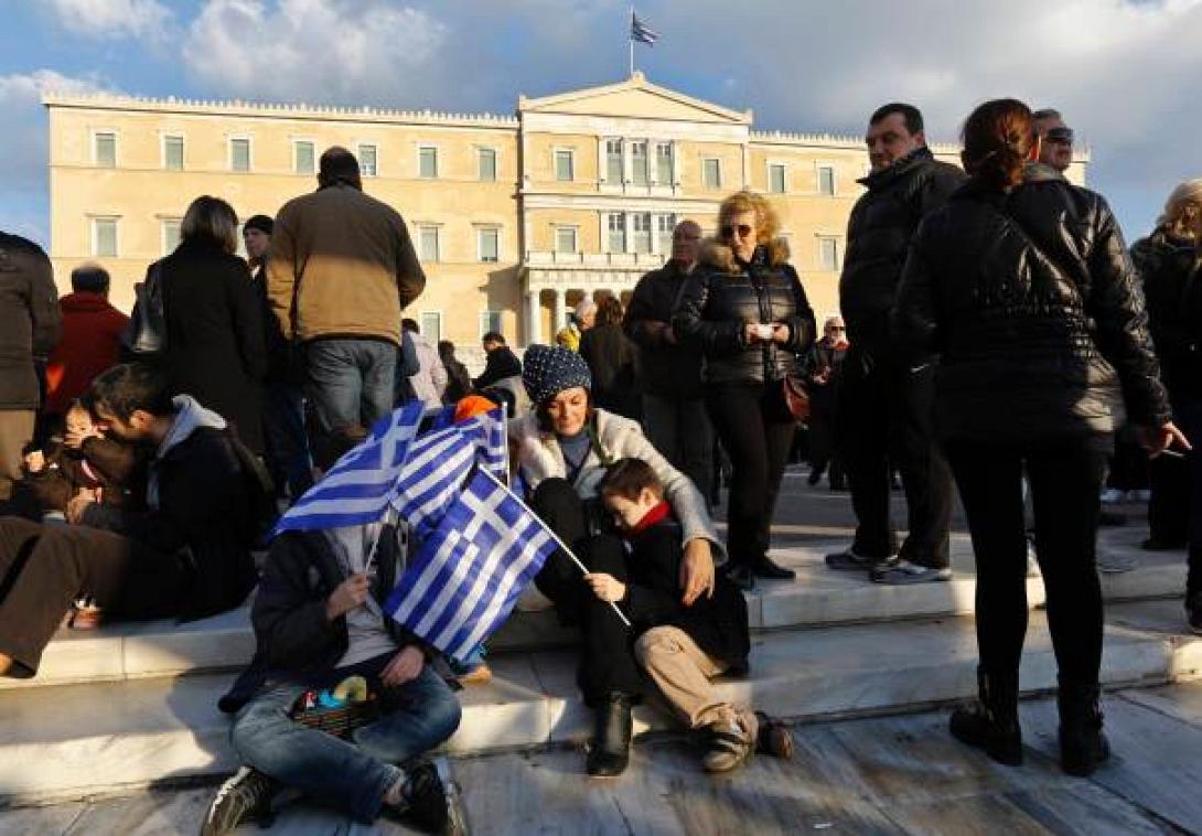 Η πολύτεκνη και άνεργη μητέρα από την Κρήτη που ζήτησε &quot;ανάσα αξιοπρέπειας&quot; στο Σύνταγμα