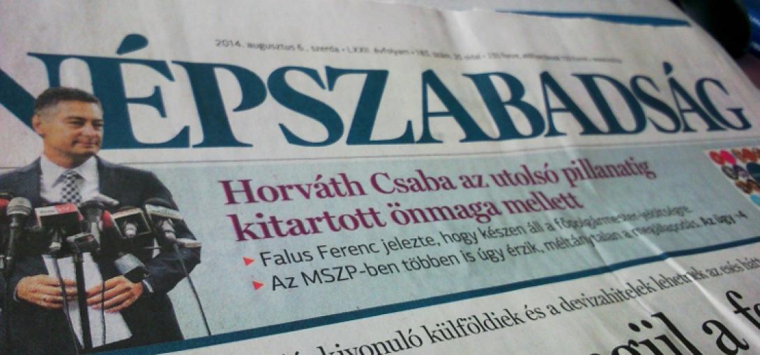 εφημερίδα αντιπολίτευσης ουγγαρία